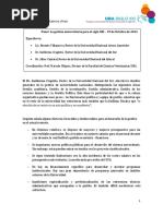 La Gestión Universitaria para El Siglo XXI