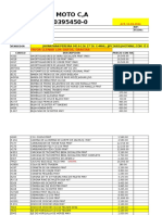 Lista Tammy Moto 12 Septiembre 2016