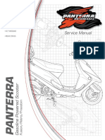 PANTERRA 50cc Street Scooter Service Manual PDF