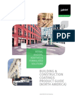 Building and Construction Coating S Product Guide 1620430