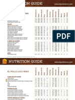 El Pollo Loco Web Nutrition Guide M614