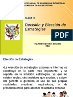 Decisión y Elección de Estrategias