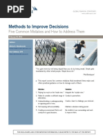 Mauboussin Methods To Improve Decision Making