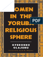 Oyeronke Olajubu-Women in The Yoruba Religious Sphere (Mcgill Studies in The History of Religion