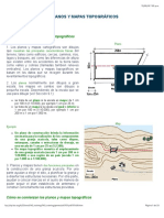 Planos y Mapas Topográficos