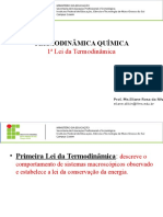 Termodinâmica Química 1 Lei