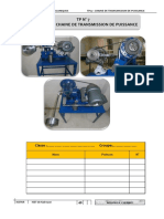 TP 7 Etude Chaine Transmission Puissance PDF