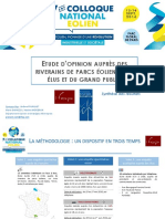 Etude D'opinion Auprès Des Riverains de Parcs Éoliens, Des Élus Et Du Grand-Public - IFOP - FEE