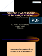 Equipos y Accesorios de Salvataje Minero