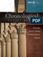 NIV The Chronological Study Bible - Epoch One