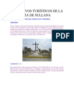 Atractivos Turísticos de La Provincia de Sullana