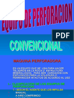 Equipos de Perforacion Convencional