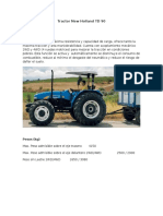 Tractor New Holland TD 90