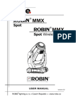 User Manual Robin MMX Spot