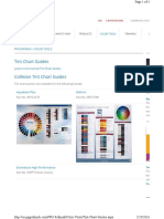 PPG Tint Chart G