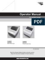 CG4 Series Operator Manual