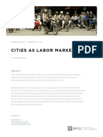 Bertaud, A. (2014) - Cities As Labour Markets. Marrion, NYU