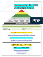 MS-26 July December 2016 Solved Assignment