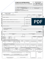 Formulario 2127 Cambio de DomiCilio Fiscal