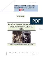 Problemas de La Filosofia en El Peru