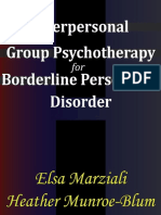 Interpersonal Group Psychotherapy Borderline Personality