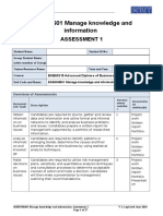 BSBINM601 Assessment 1