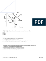 Microeconomics Practice Test