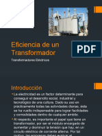 Eficiencia de Un Transformador