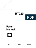 HT220 Parts Manual 053-1150