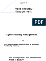 Cyber Security Management