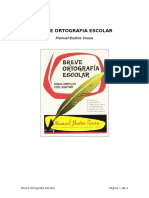 Breve Ortografia Escolar