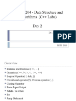 MCIS 6204 - Data Structure & Algorithms (Labs) - Day 2