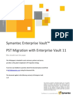 EV Whitepaper - PST Migration With Enterprise Vault 11