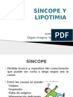 Sncope y Lipotimia