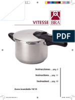 Manual Instrucciones Olla Presion Vitesse