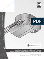 Hormann Residential Silent-Drive-Opener Download Installation-Instructions