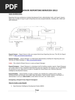 SSRS 2012 Material