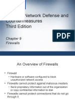 Guide To Network Defense and Countermeasures Third Edition: Firewalls