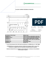 Eddy Current Reference Standards