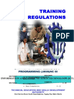 TR - Programming (Java) NC III