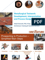 Metallurgical Testwork Interpretation and Process Design