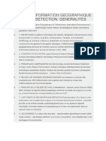 Systeme D'information Geographique Et Teledetection Generalites