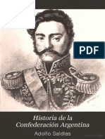 Historia de La Confederacion Argentina - Tomo III