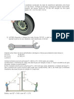 Exercicios de Torque