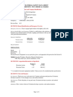 MSDS of Wet Chemical