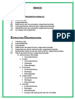 Estructura Organizacional 