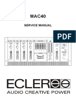 Ecler Mac 40 Manual Servicio