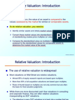 WK - 7 - Relative Valuation PDF