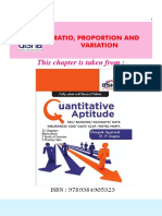 Disha Publication AFCAT Ratio Proportion & Variations PDF