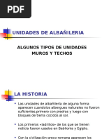 Unidades de Albañileria